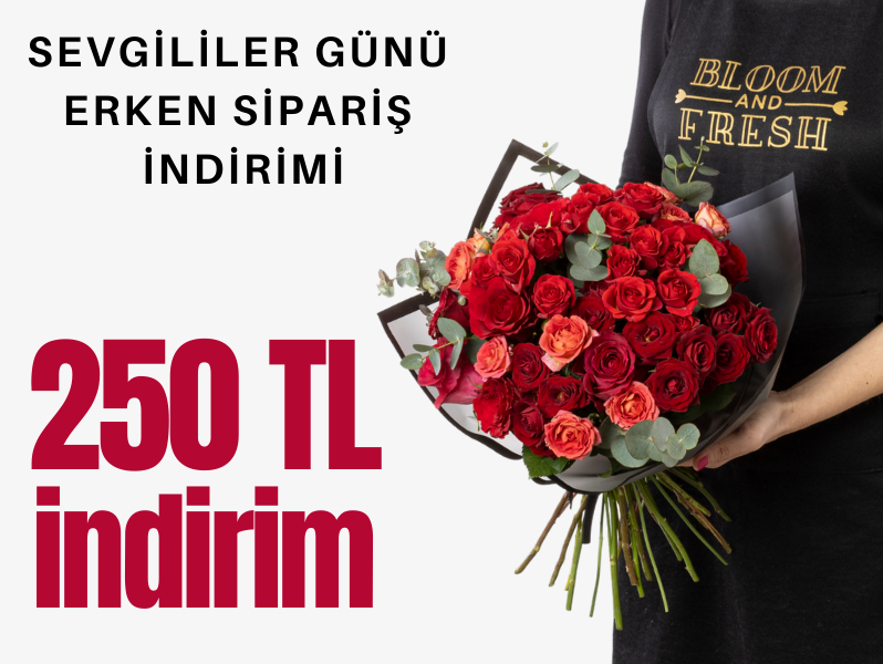 Sevgililer Günü Erken Sipariş İndirimi