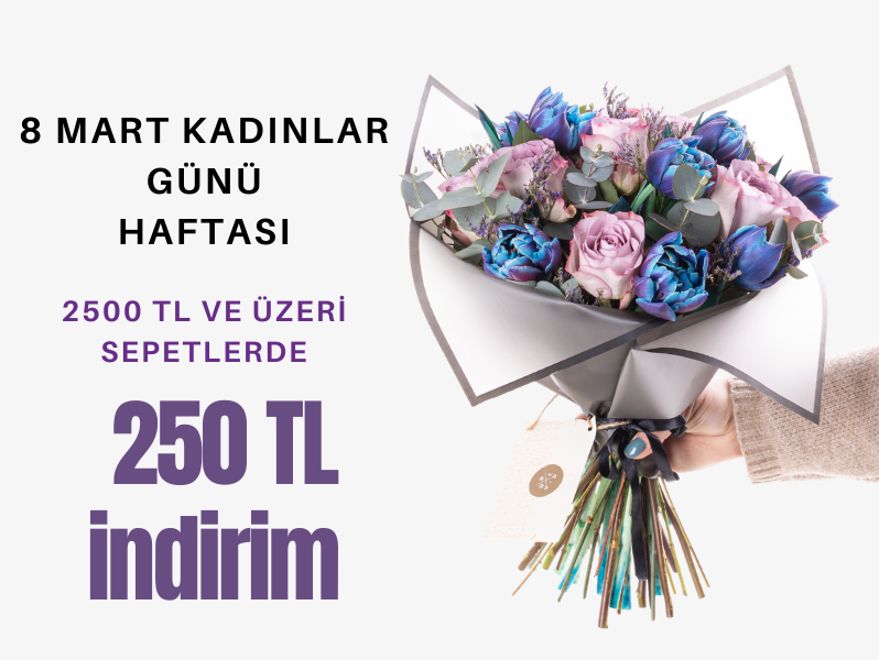 8 Mart Kadınlar Günü Özel İndirimi