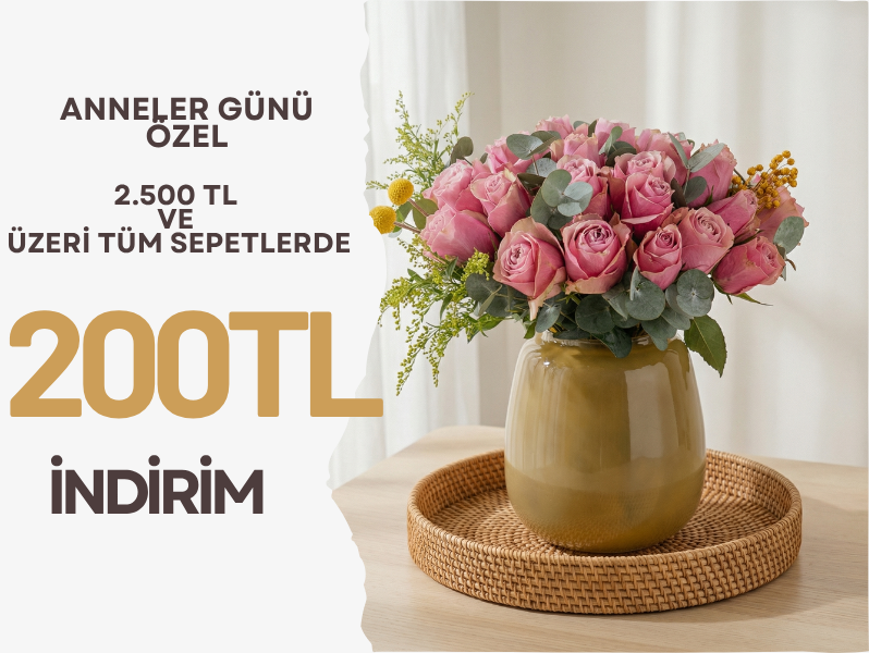 Anneler Günü Erken Sipariş İndirimi